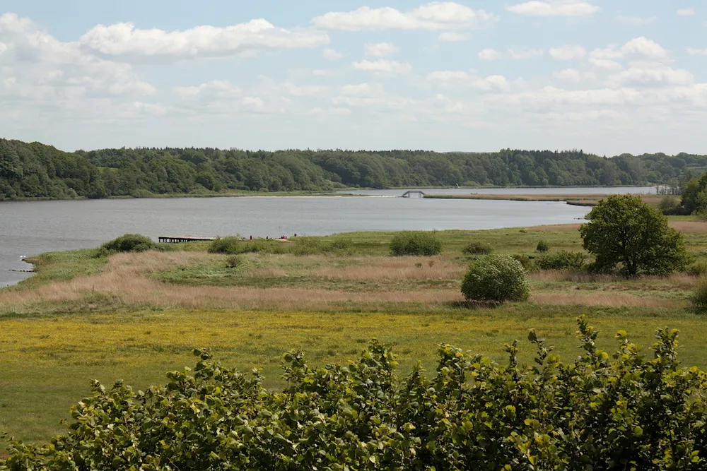 Foto aus Wikingerdorf in Haithabu