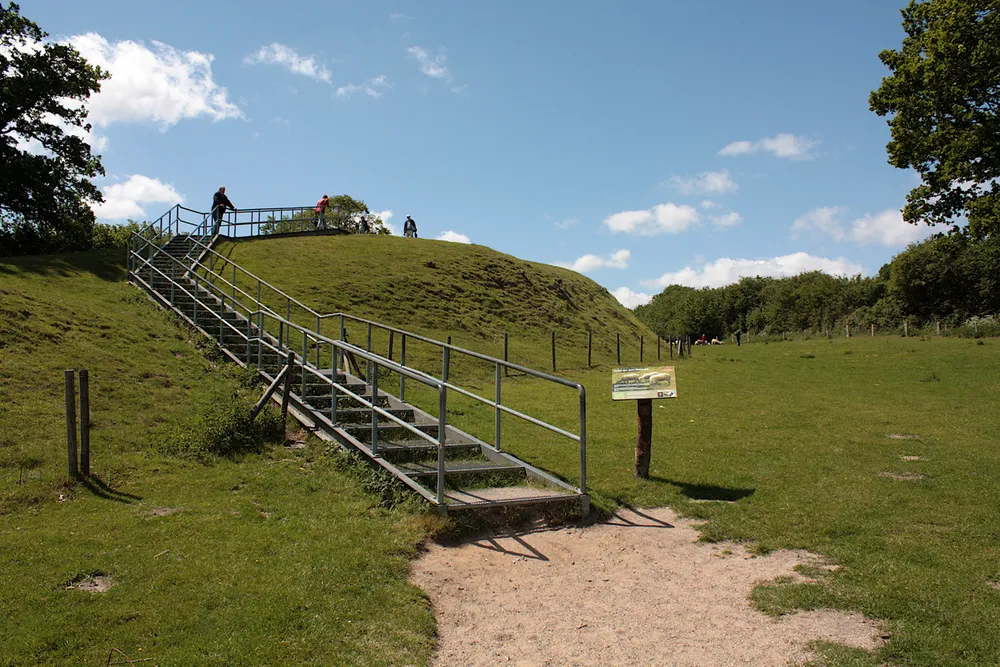 Foto aus Wikingerdorf in Haithabu
